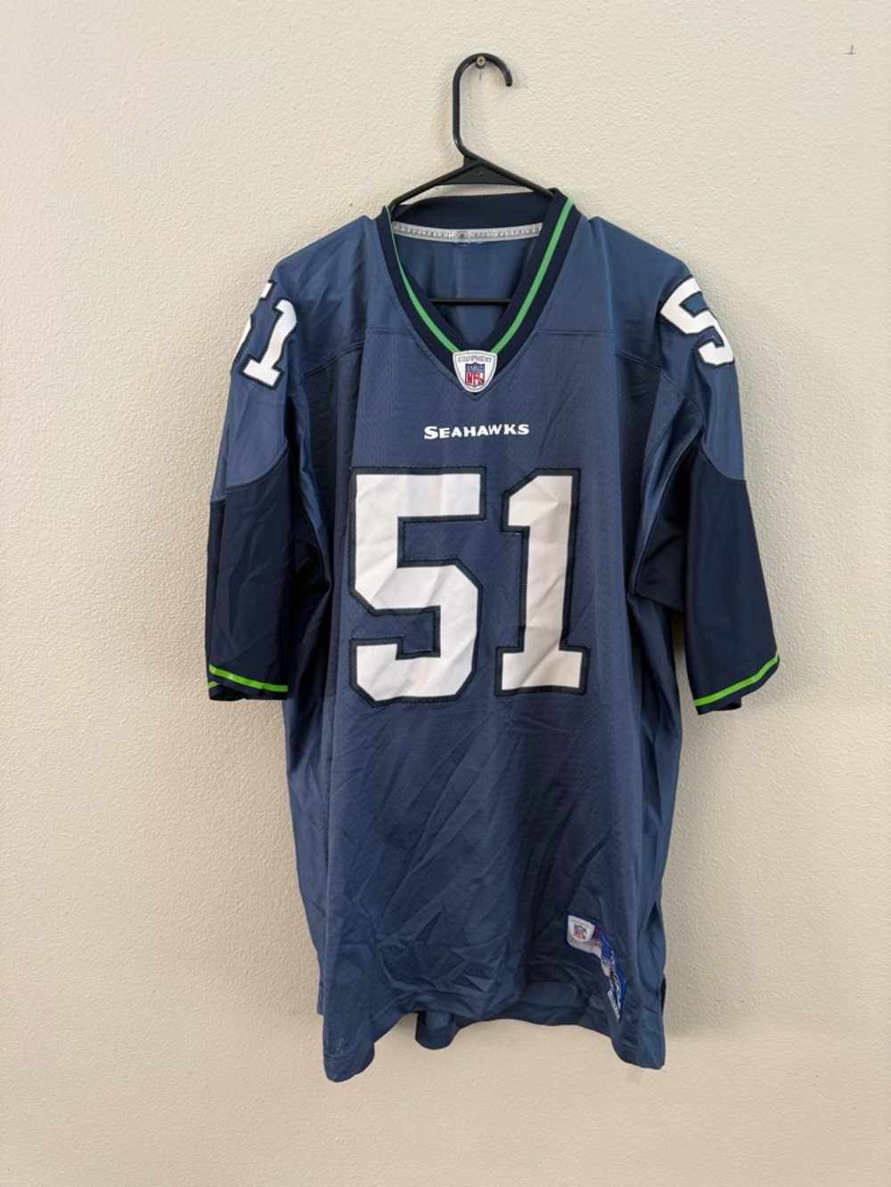 Reebok Seahawks Lofa Tatupu #51 Men’s Football Jersey